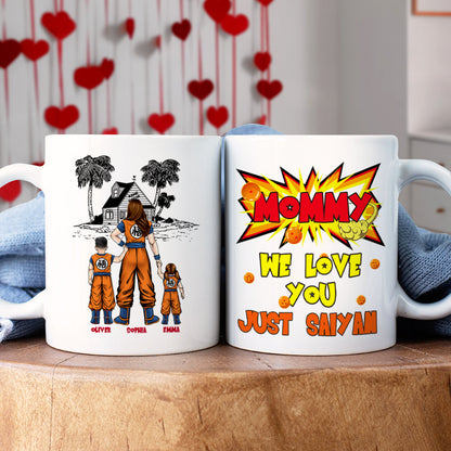 Personalized Gifts For Mom Coffee Mug Mom We Love You 07QHDT210324HH