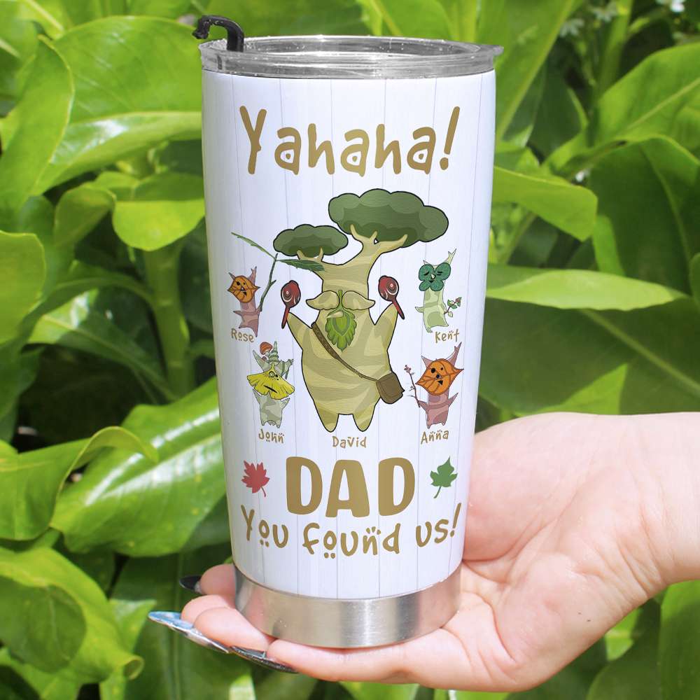 Legend Of Dad 02NAQN010623 Personalized Family Tumbler White Mug