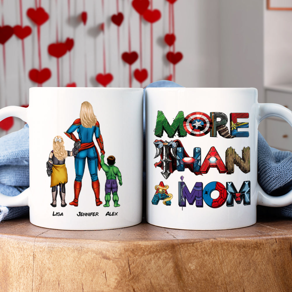 Personalized Gifts For Mom Coffee Mug More Than A Mom 03QHHN200124PA