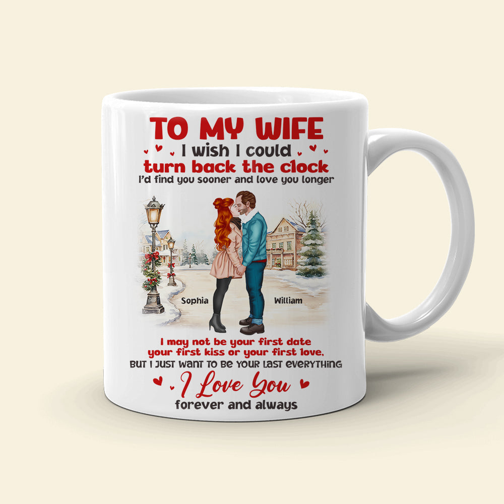 To My Wife - I Love You Forever And Always, Personalized Mug