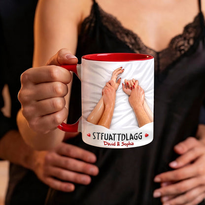 Naughty Together Couple Coffee Accent Mug - Personalized Gift For Couple 03HULU270126
