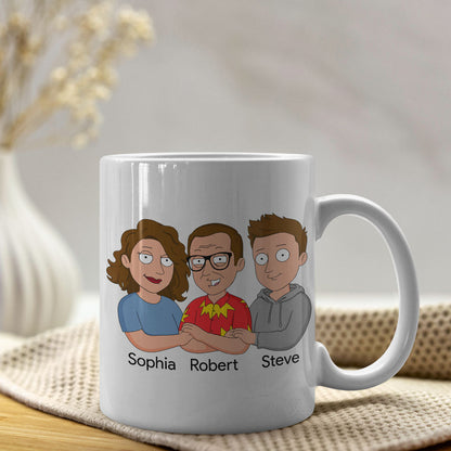 The Best Father Search Personalized Coffee Mug DR-WHM-04dnpo150523