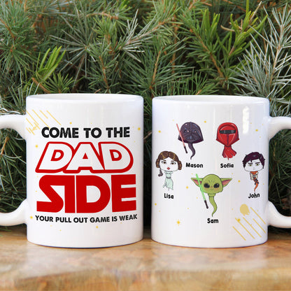 Personalized Gifts For Dad Coffee Mug Come To The Dad Side 01QHMH010324HA