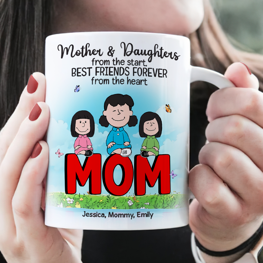 Personalized Gifts For Mom Coffee Mug 03topu040225 Best Friends Forever