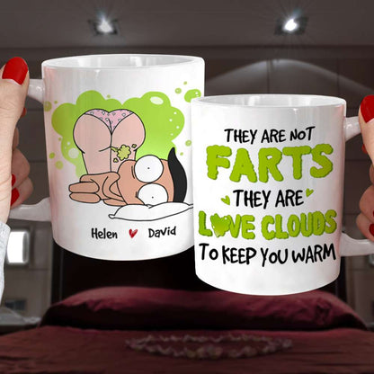 They Are Not Farts, Gift For Couple, Personalized Tumbler, Funny Couple Tumbler, Anniversary Gift
