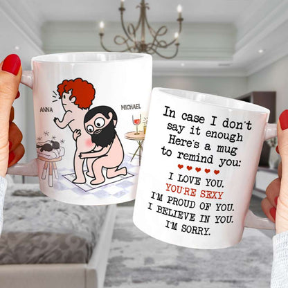 In Case I Don't Say It Enough Personalized Mug, Gift For Couple