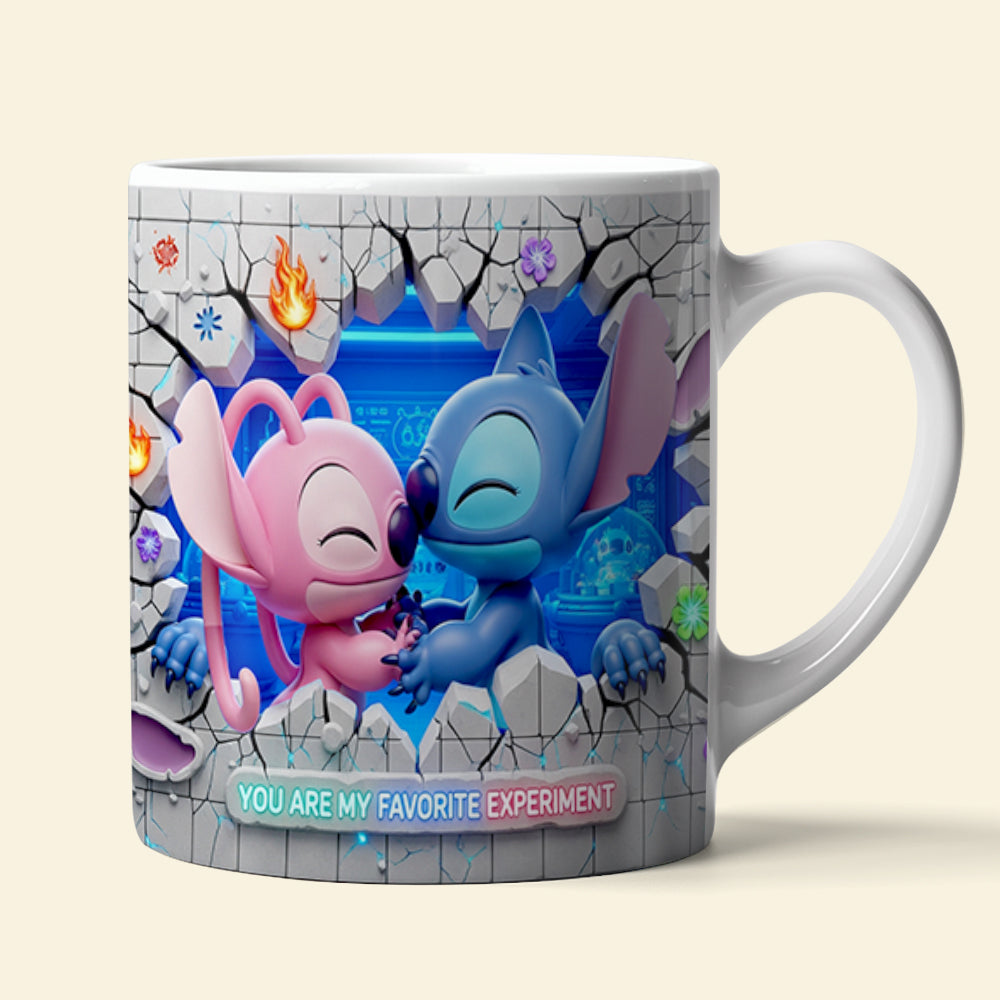 Cartoon Couple Coffee Mug - Personalized Gifts For Couple 04ohdt050625