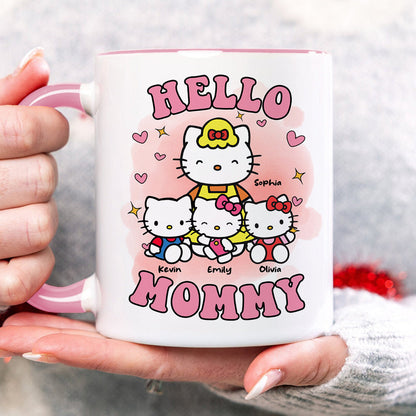 Personalized Gifts For Mom Coffee Mug Hello Mommy 03KADT040324