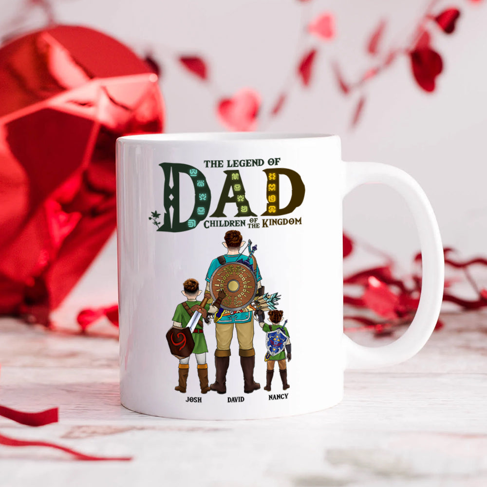 Personalized Gifts For Dad Coffee Mug 01TOPU040524HG Father's Day