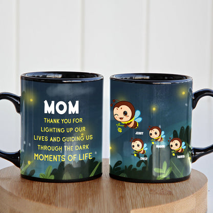 Personalized Gifts For Mom Coffee Mug Mom Thank You For Lighting Up Our Lives