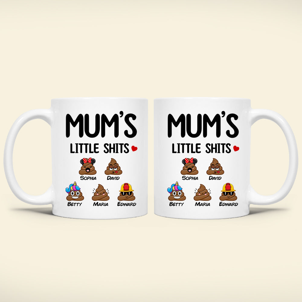 Personalized Gifts For Mom Drinkware Family Little Shit 05DTDT010324