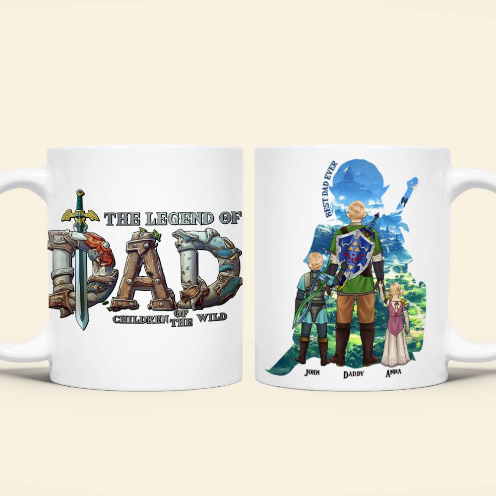 Personalized Gifts For Dad Coffee Mug The Legend Of Dad Father's Day 031QHTN190325HG