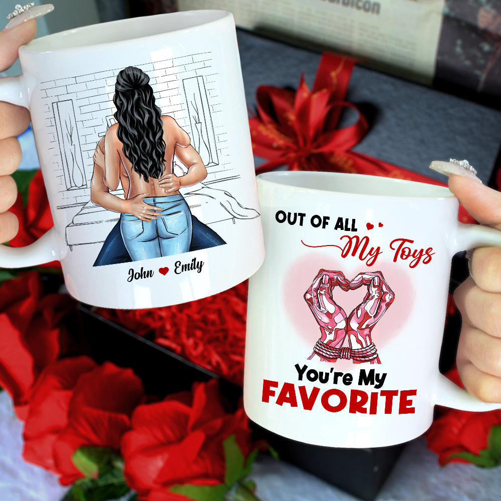 You're My Favorite, Personalized Naughty Couple Mug