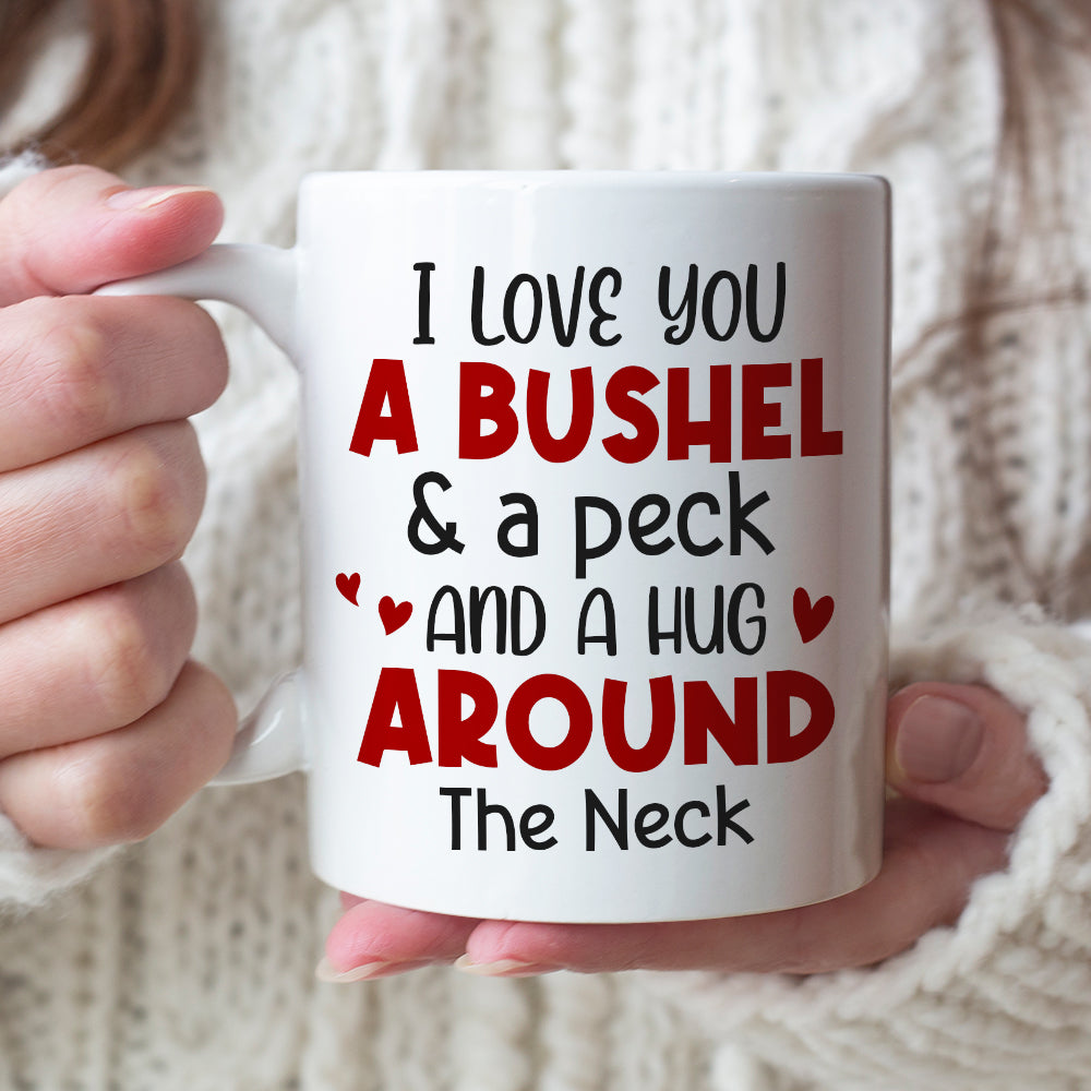 I Love You-Gift For Couple-Personalized Coffee Mug- Funny Couple
