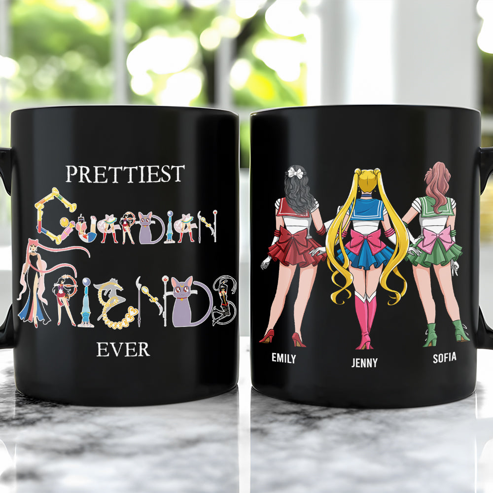 Personalized Gifts For Friends Coffee Mug Prettiest Guardian Friends Ever 01OHMH220224HH