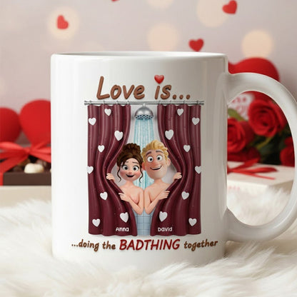Naughty Couple Coffee Mug - Personalized Gifts For Couples 03totn081225