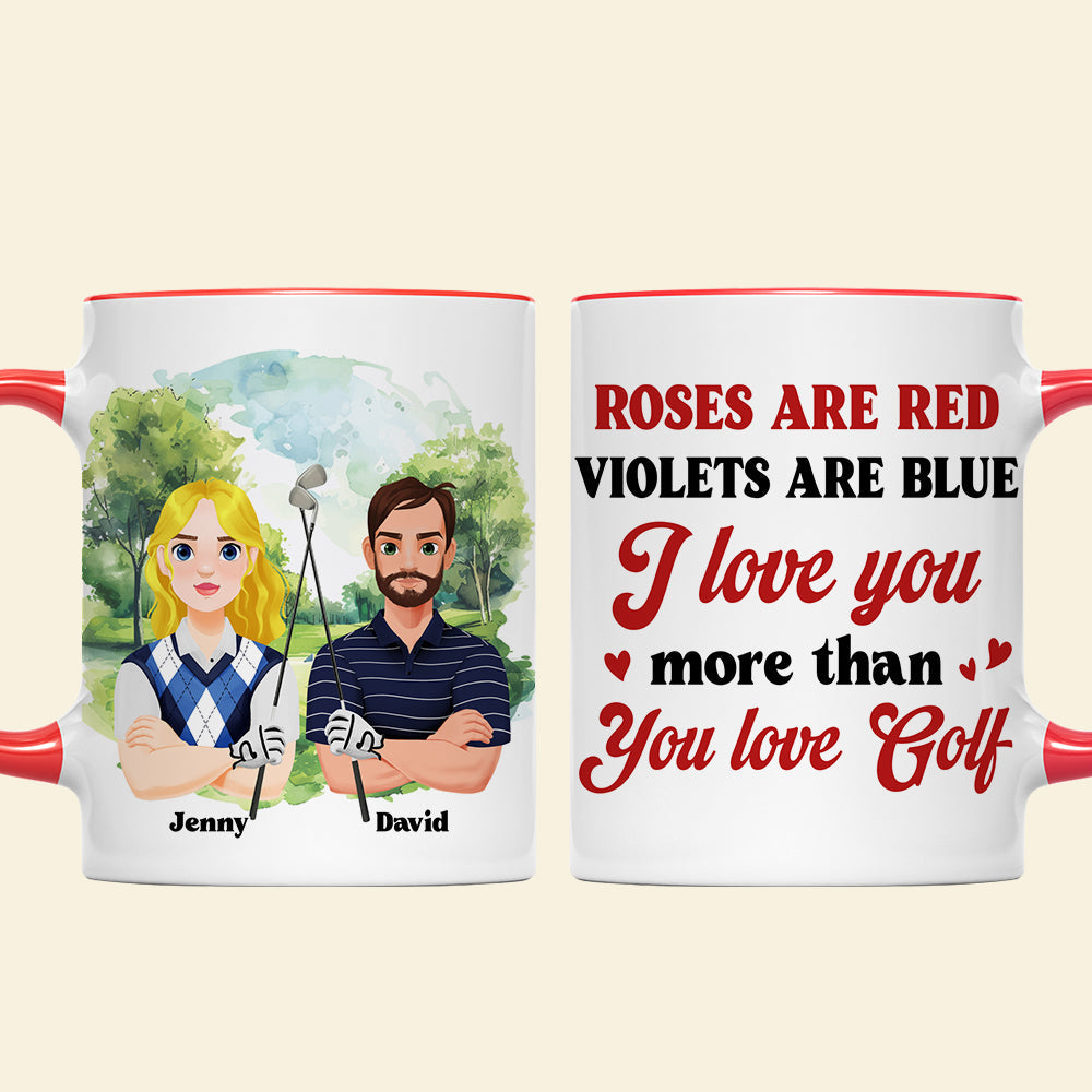 Personalized Gifts For Golf Couple Coffee Mug 01xqtn091224pa