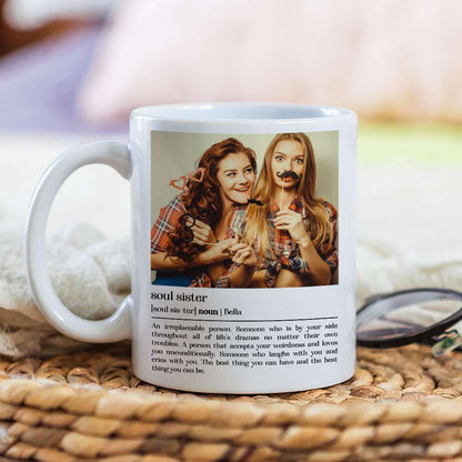 Soul Sister The Best Thing You Can Be Personalized Mug, Couple Gift