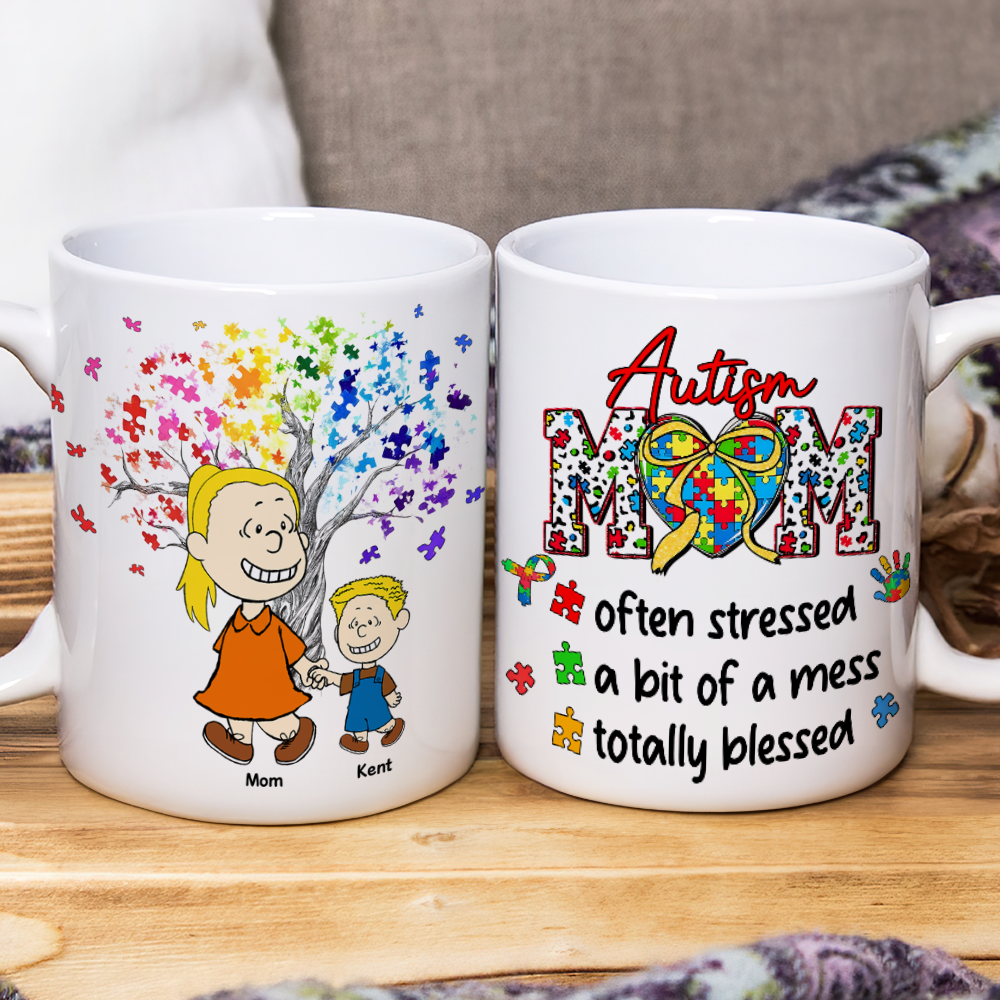 Personalized Gifts For Autism Mom Coffee Mug 04xqpu240225hh