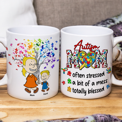 Personalized Gifts For Autism Mom Coffee Mug 04xqpu240225hh