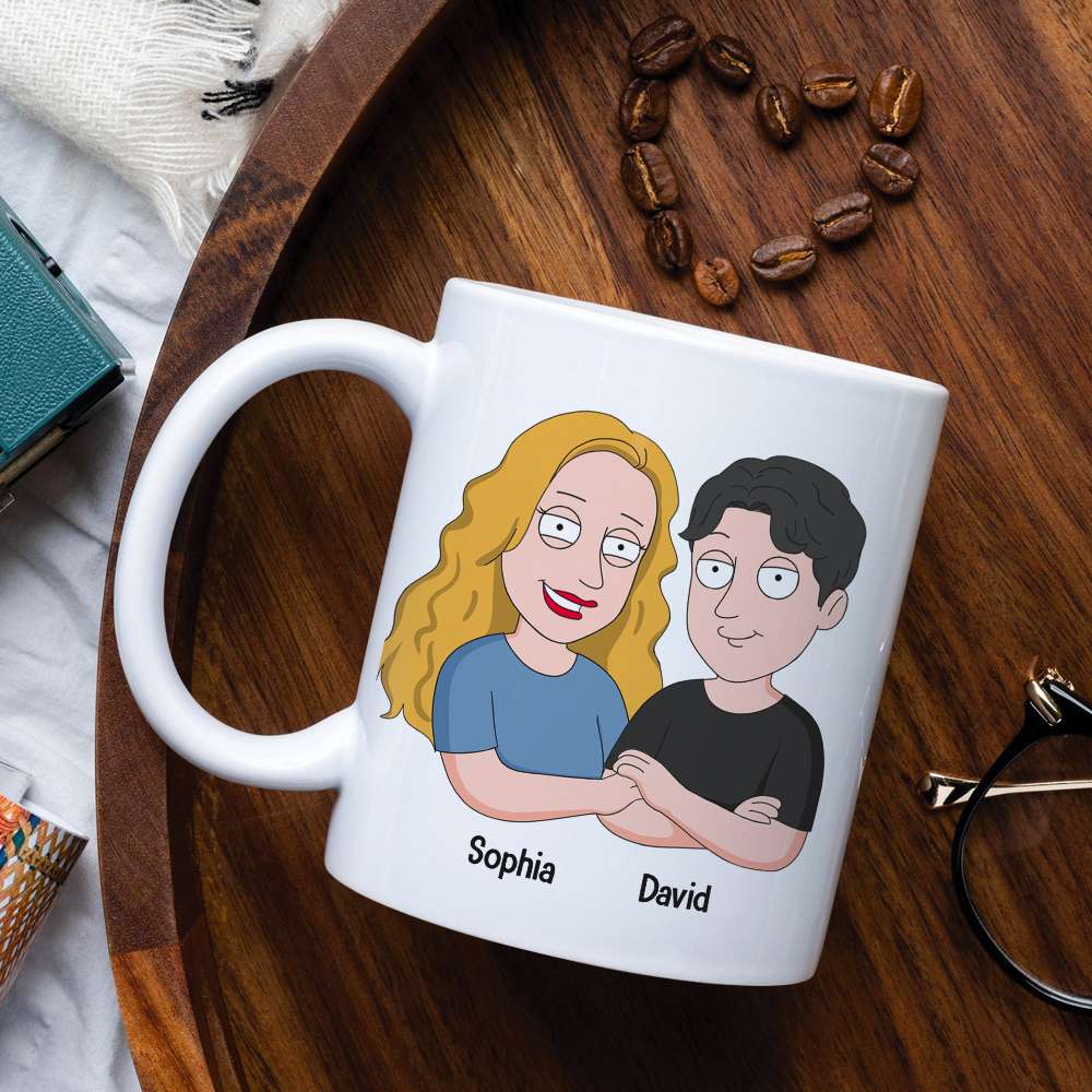 Sometimes I Look At My Husband Personalized White Mug - 04natn300523hh