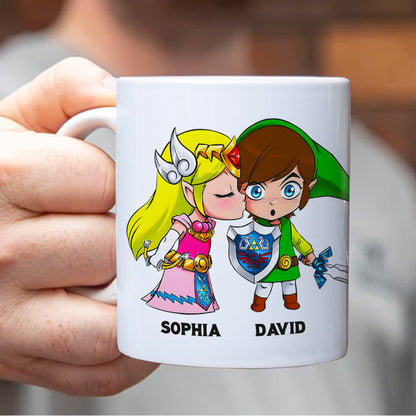 I Lost All My Hearts To You - Personalized Couple Mug - Gift For Couple 03NATN140623