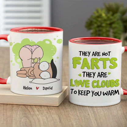 They Are Not Farts, Gift For Couple, Personalized Tumbler, Funny Couple Tumbler, Anniversary Gift