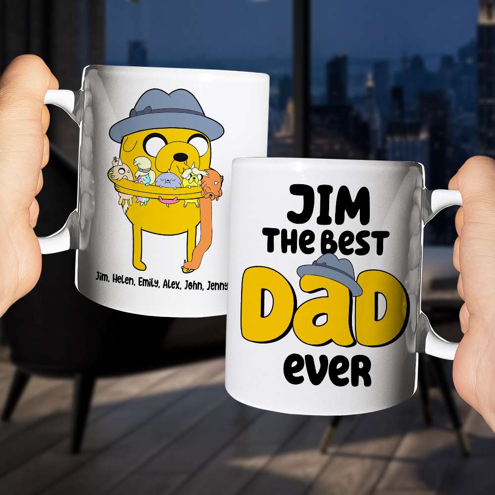 The Best Dad Ever 04DNHN280423 Gift For Father's Day White Mug