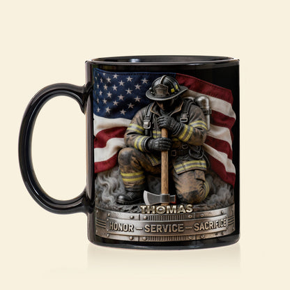 Firefighter Pride Coffee Mug - Personalized Gifts For Firefighter 04toqn251225