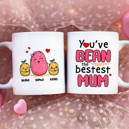 Personalized Gifts For Mom Coffee Mug You've Bean The Bestest Mum 04TODT080324