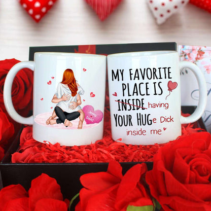 Romantic Couple, Personalized Mug, Couple Gifts, Gifts For Him, Gifts For Her, Valentine's Day Gifts
