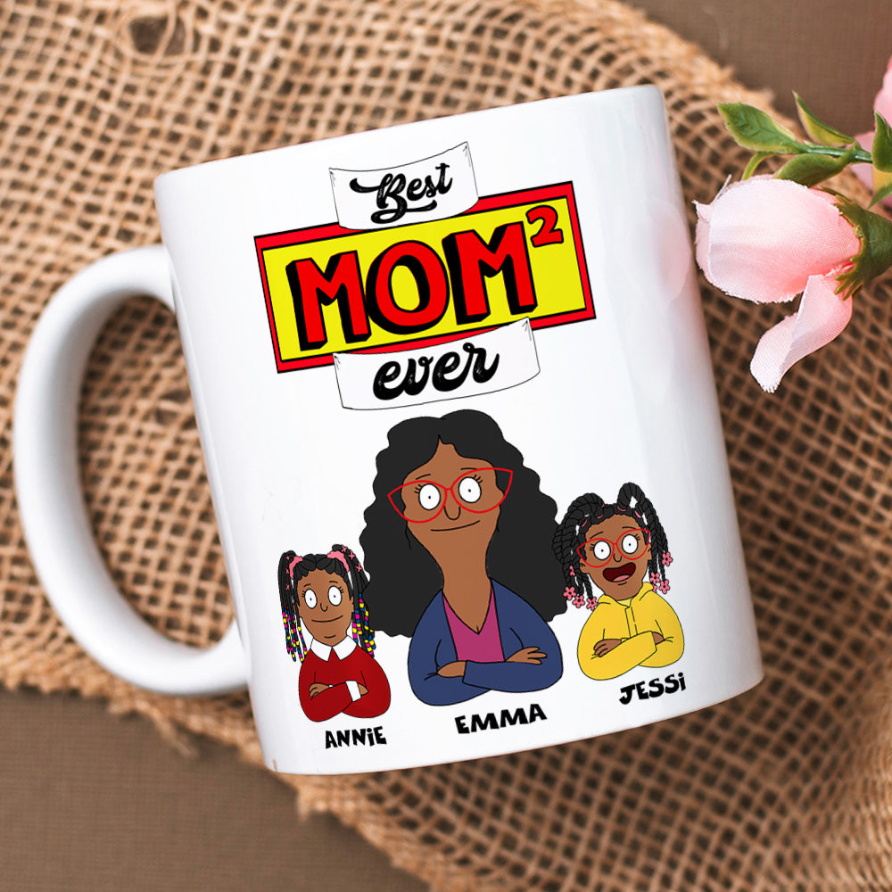 Personalized Gifts For Mom Coffee Mug Best Mom Ever 04TOLU250225HG