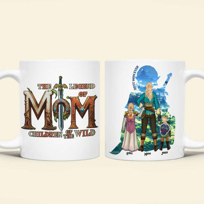 Personalized Gifts For Mom Coffee Mug Legend Of Mom Mother's Day 032QHTN190325HG
