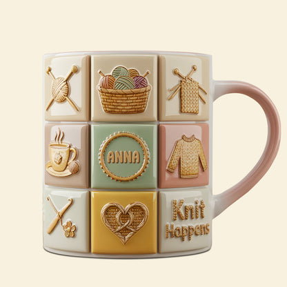 Personalized Gifts For Knitting Lovers Coffee Mug 07totn311025