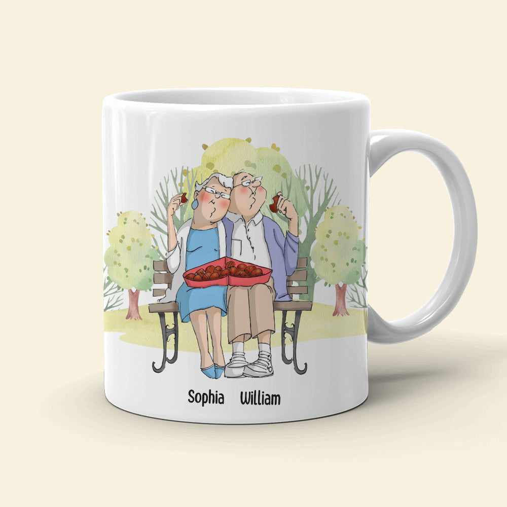Old Couple DR-WHM-02DNTN090123 Personalized Mug