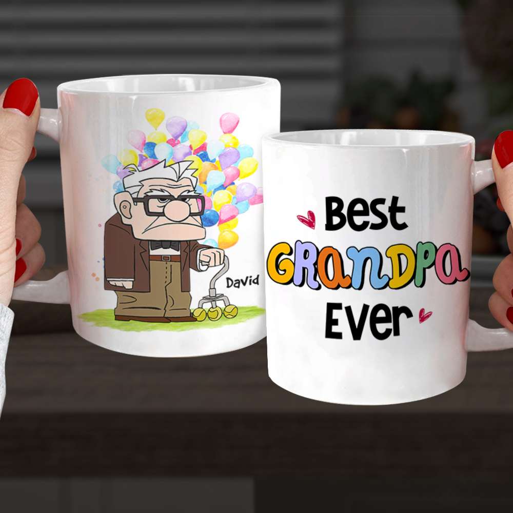 Personalized Coffee Mug 04huhn300323, Best Grandpa Ever, Gift For Grandpa