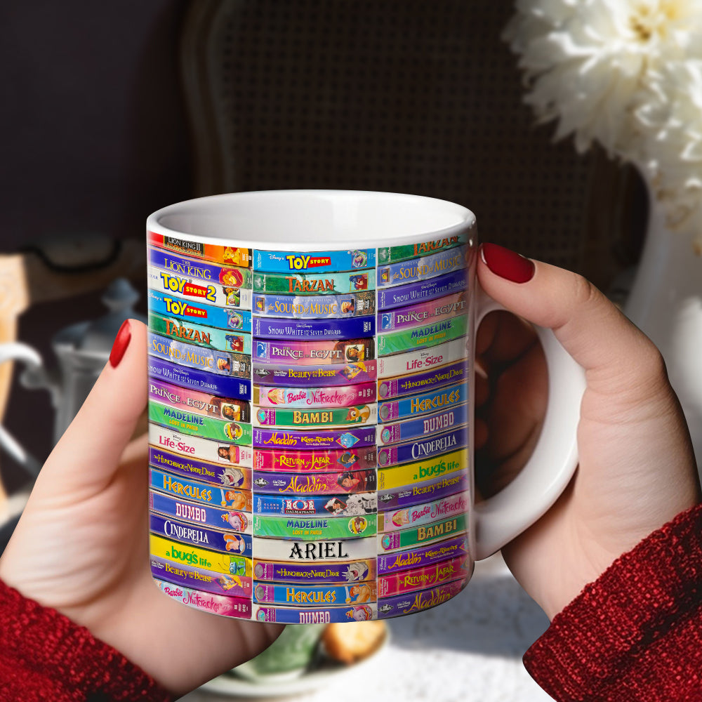Personalized Gifts For Movie Lover Coffee Mug Movie Videotape 01OHLU230125