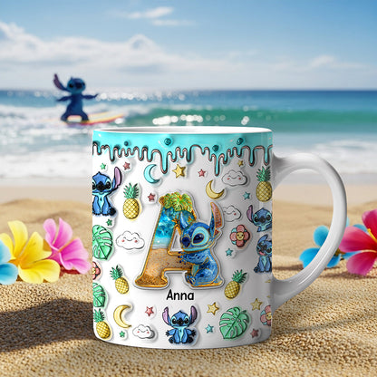 Custom Alphabet Letter Coffee Mug - Personalized Gifts for Cute Monsters 01tgqn110625