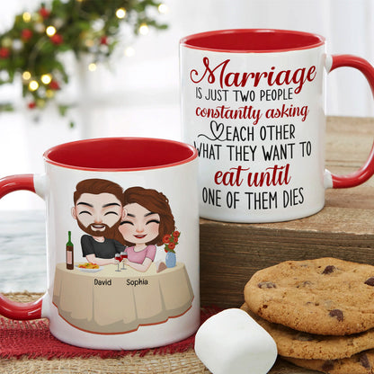 Marriage Is Just Two People, Personalized Tumbler, Gift For Couple