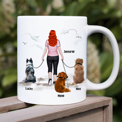 My Dogs Are the Reason, Personalized Mug, Gifts For Dog Lover