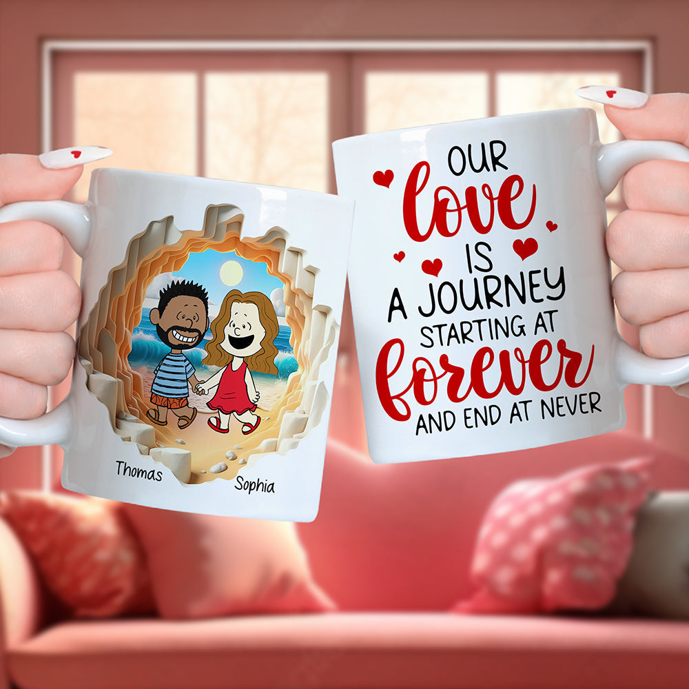 Personalized Gifts For Couple Coffee Mug 01kaqn040125hh Couple Hand In Hand