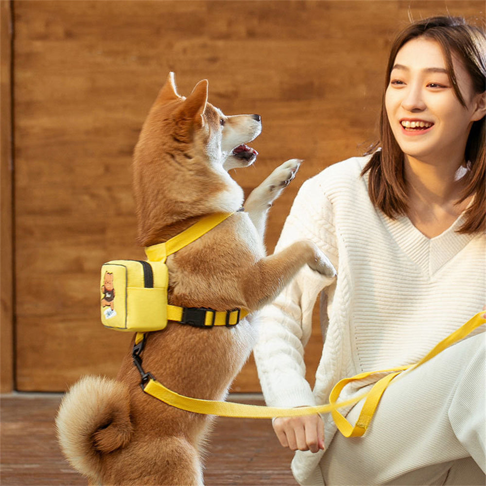 Snack Pouch Dog Harness
