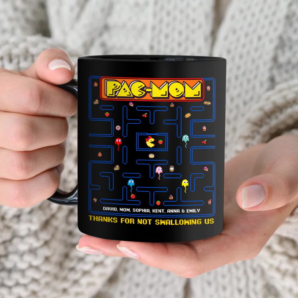 Personalized Gifts For Mom Coffee Mug Thanks For Not Swallowing Us 05htqn070324