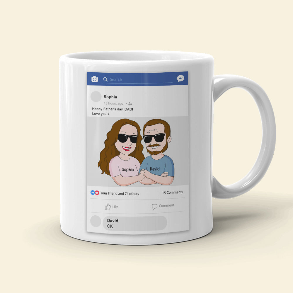 Father's Day-DR-WHM-012htqn120523hh Personalized Coffee Mug