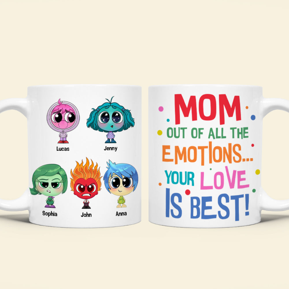 Personalized Gifts For Mom Coffee Mug 03natn150325 Your Love Is Best