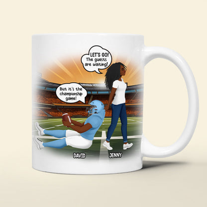 Personalized Gifts For Couple American Football Coffee Mug 05totn121224pa