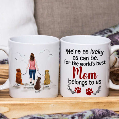 I'm As Lucky As Can Be, Personalized Mug, Gift For Mother's Day