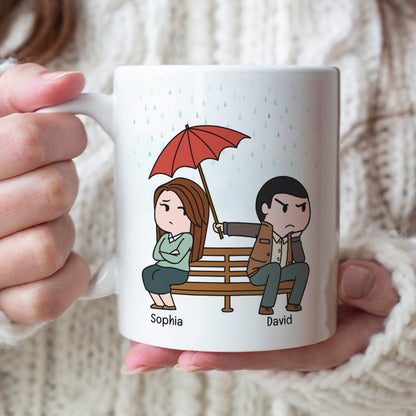 I Will Always Love You- Gift For Couple-Personalized Coffee Mug- Couple Coffee Mug