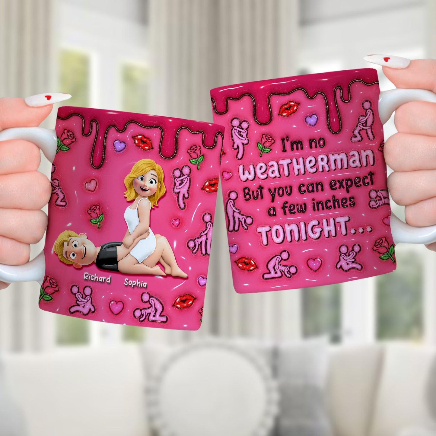 Naughty Couple Coffee Mug - Personalized Gifts For Couple 02naqn291125