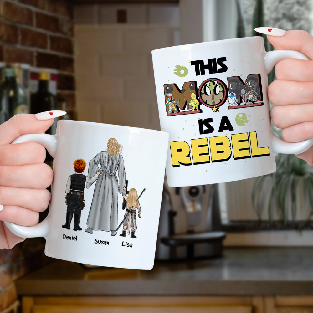 Personalized Gifts For Mom Coffee Mug 01NAHN210324HHHG Mother's Day